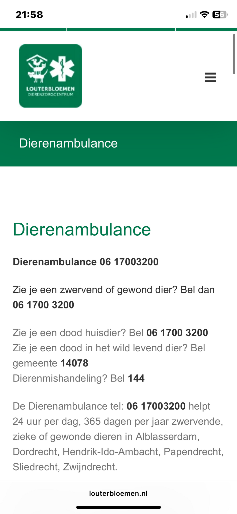 Ik heb zojuist deze nr gebeld 0617003200 ,een vrouw nam de telefoon op, ik vroeg haar advies wat ik kon doen, ze was zoooo onvriendelijk zo droog..