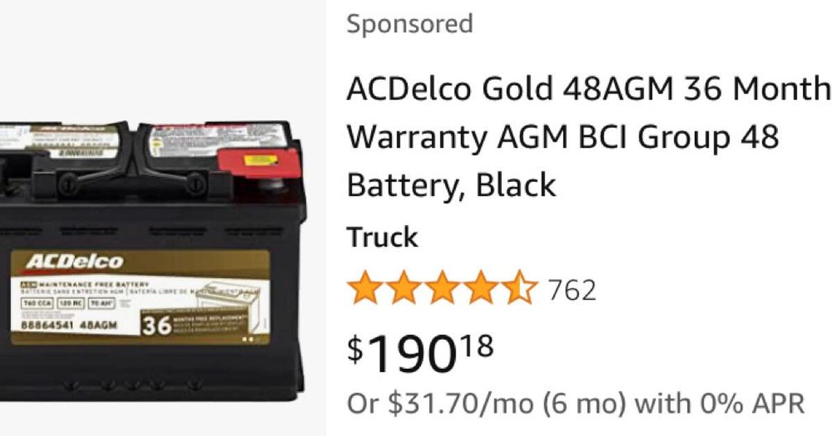 12V car battery 10 for 10 in The Villages, FL For Sale & Free