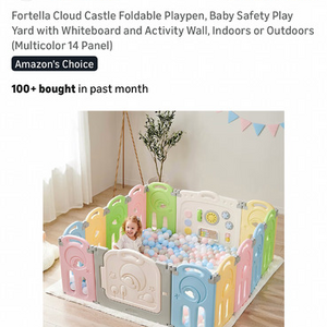 Colorful Baby Playpen