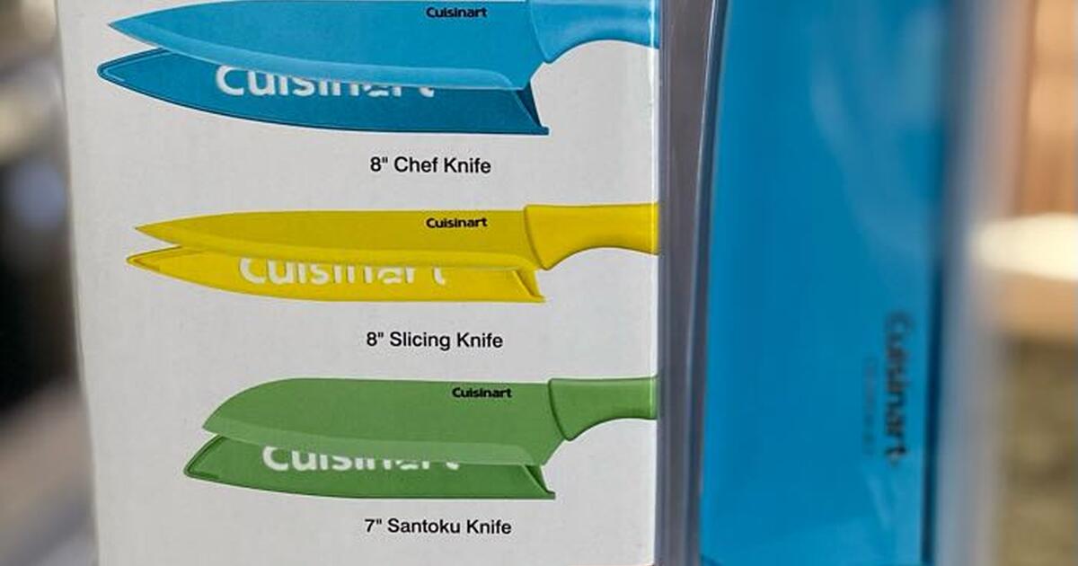 Cuisinart Advantage 10Pc Ceramic Coated Knife Set for 15 in Gilbert