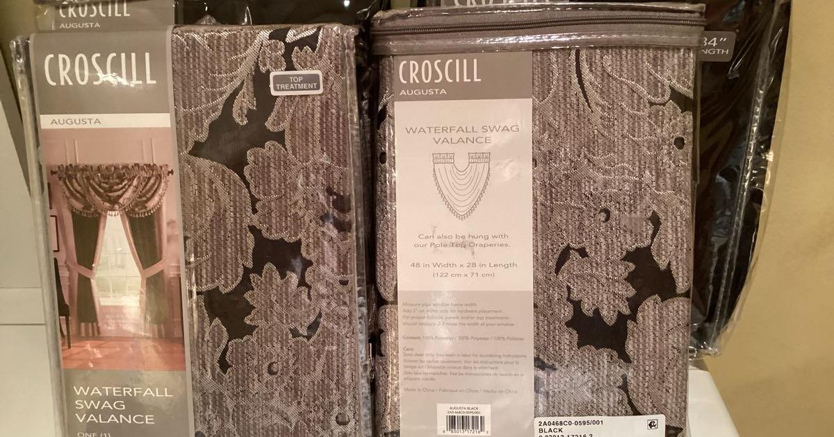 BRAND NEW! Augusta Croscill Drapes and Matching Valances in Selbyville ...