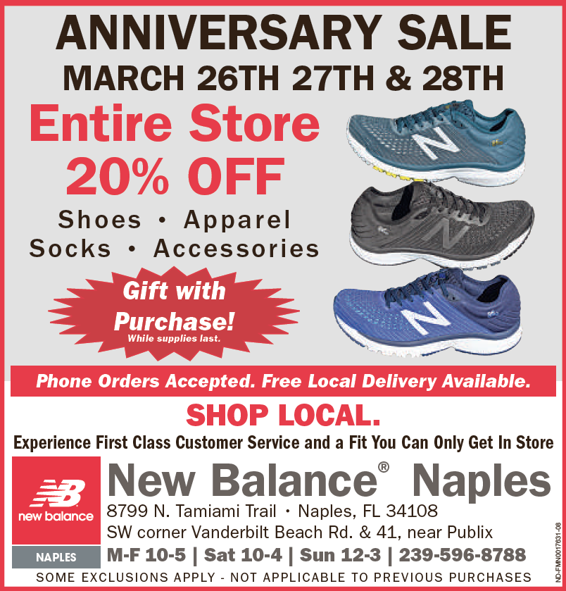 New balance hotsell store naples