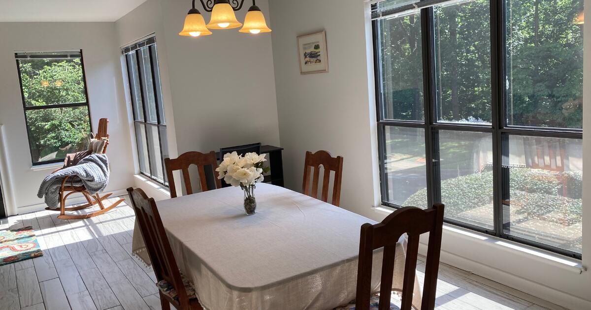 Furnished 2 bedroom 2 bath short term rental on Pantops mtn. (Incl