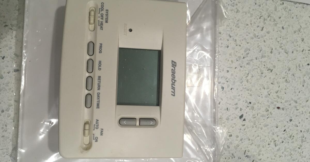 BRAEBURN 2020NC Thermostat, 52 Day Programmable, 1H/1C Brand Braeburn