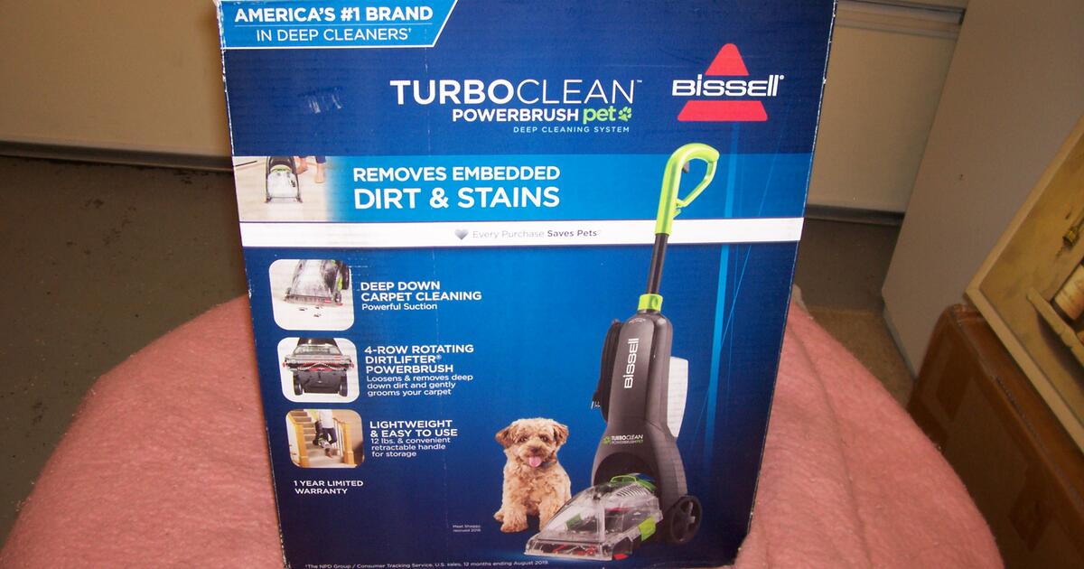Bissel Carpet Cleaner, Turbo clean, New for 125 in Meridian, ID For