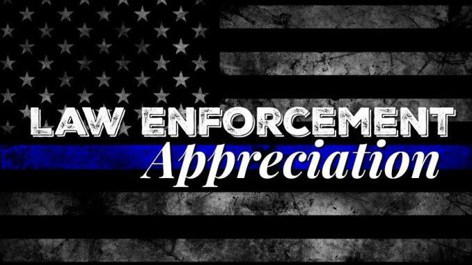 January 9th is observed as National Law Enforcement Appreciation Day ...