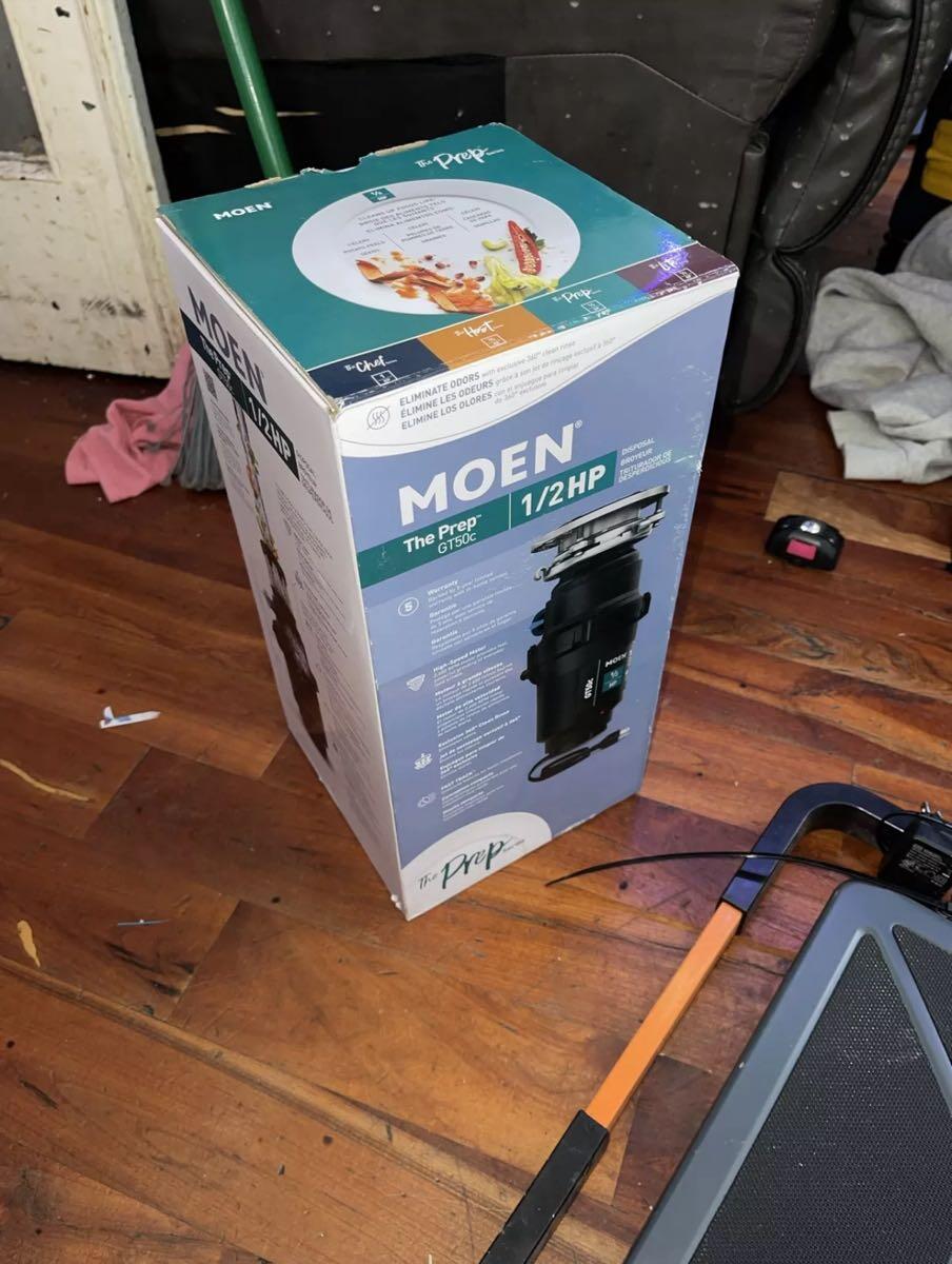 Moen The Prep Series GT50c 1/2 HP Continuous Garbage Disposal I can