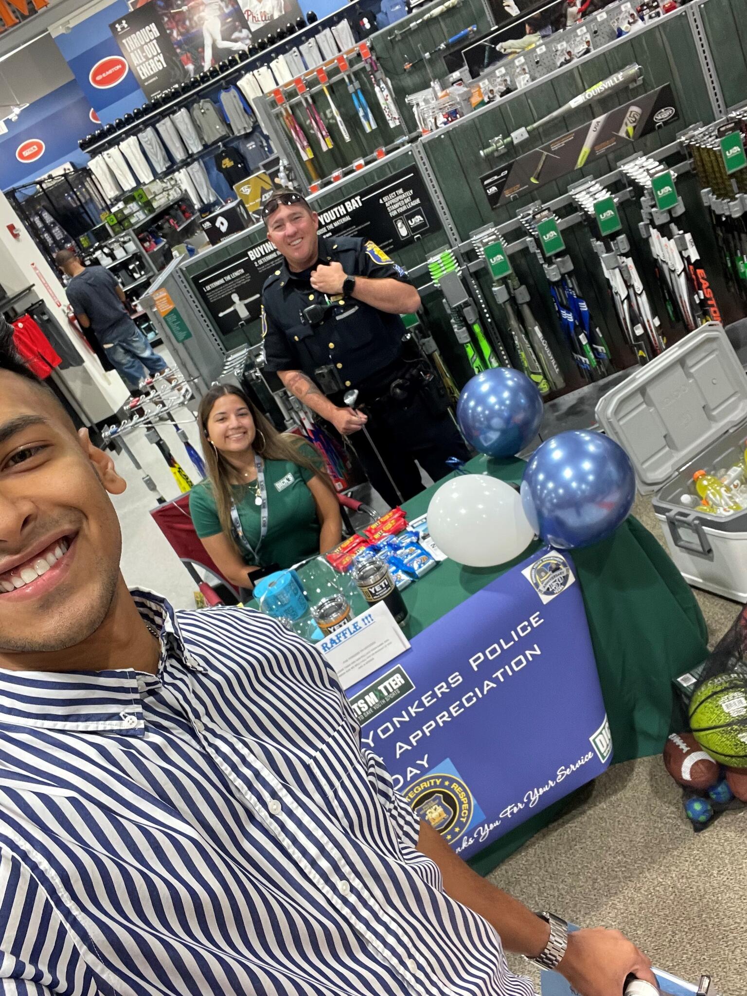 Dick's Sporting Goods in Ridge Hill Hosts Yonkers PD Appreciation Day