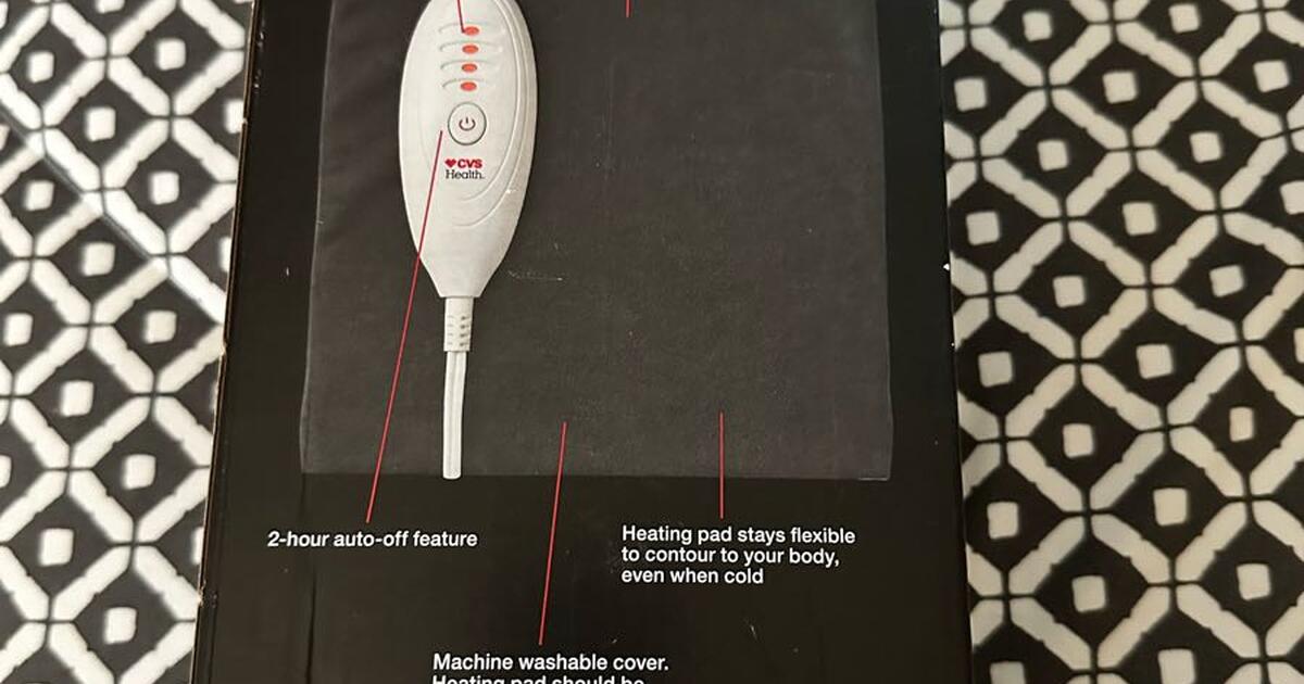 Cvs brand heating pad for 5 in indianapolis in for sale free