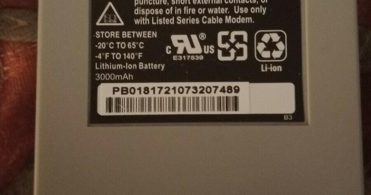 free internal backup battery for comcast router for Free in Blaine, WA ...