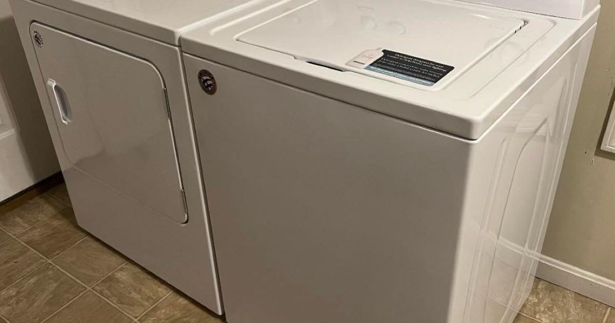Amana (whirlpool) washer and dryer combo set delivery available for