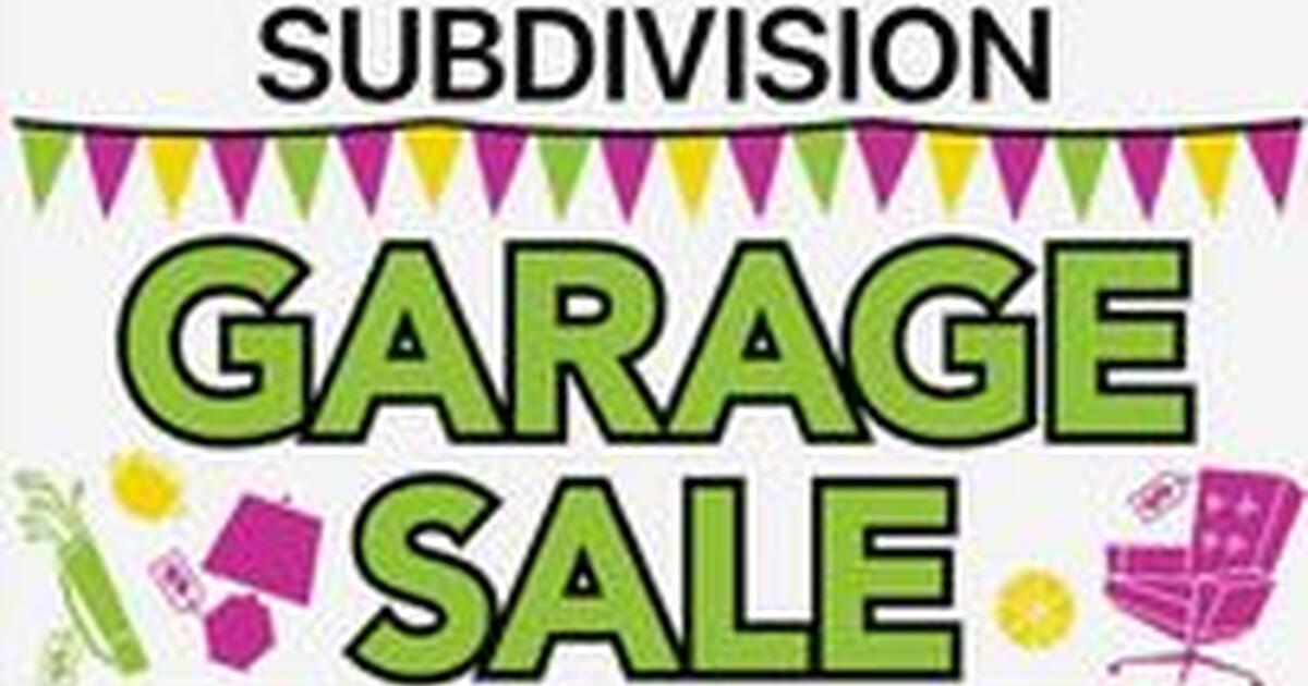 6 Mile and Haggerty SubWide Garage Sale in Quakertown 6/226/25 for