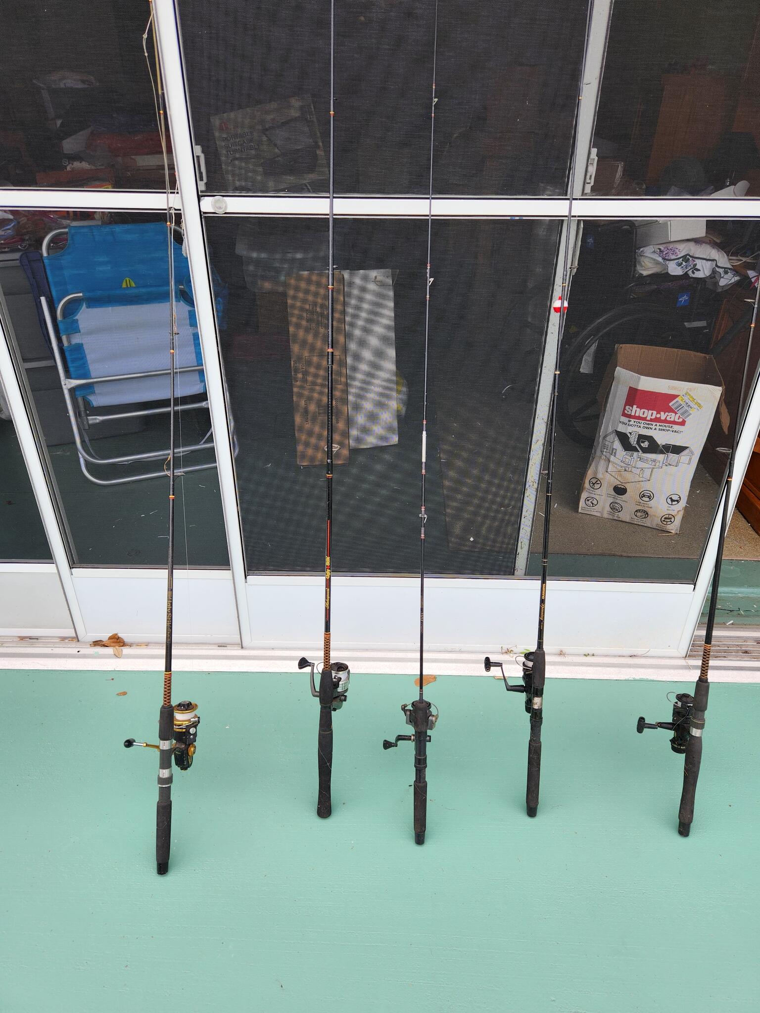 5 FISHING Rods & Reels for 50 in Port Charlotte, FL For Sale & Free