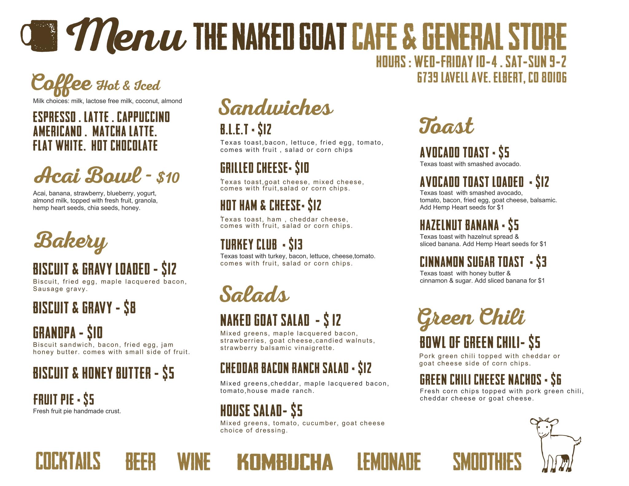 The Naked Goat Soap Shop, Cafe & General Store - Elbert, CO - Nextdoor