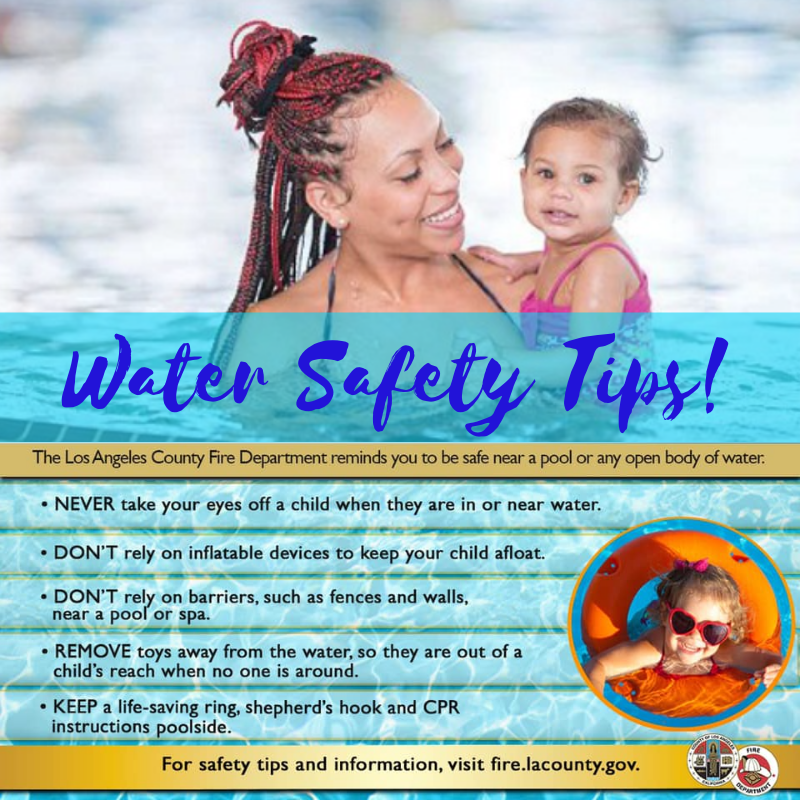 Let's Practice Drowning Prevention and Water Safety During this Heat ...