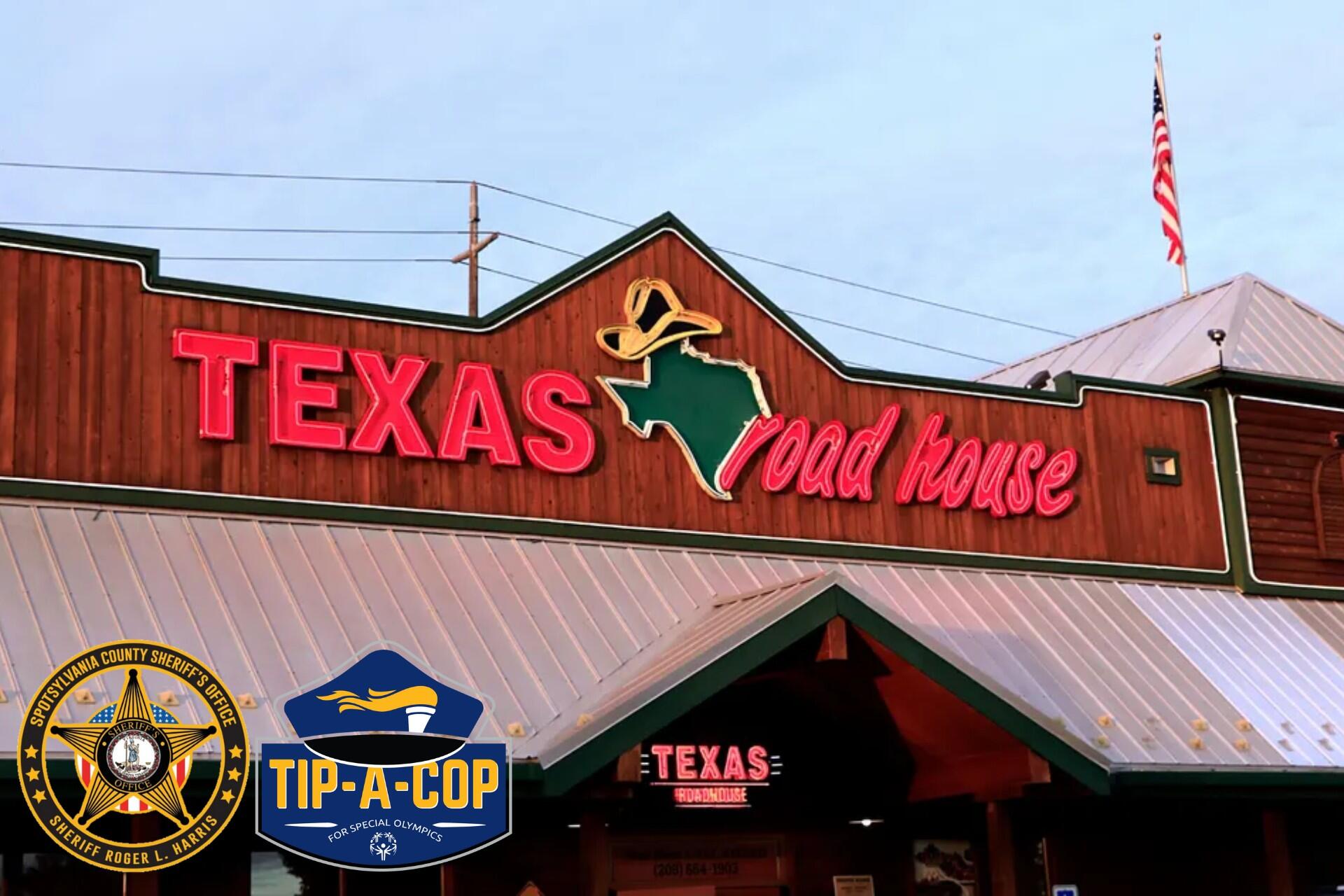 Join the Spotsylvania Sheriff's Office at Texas Roadhouse in
