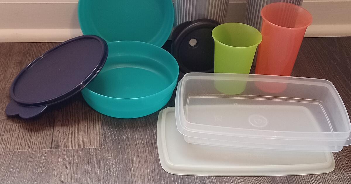 Tupperware brand new cereal bowls insulated tumbler bell tumblers