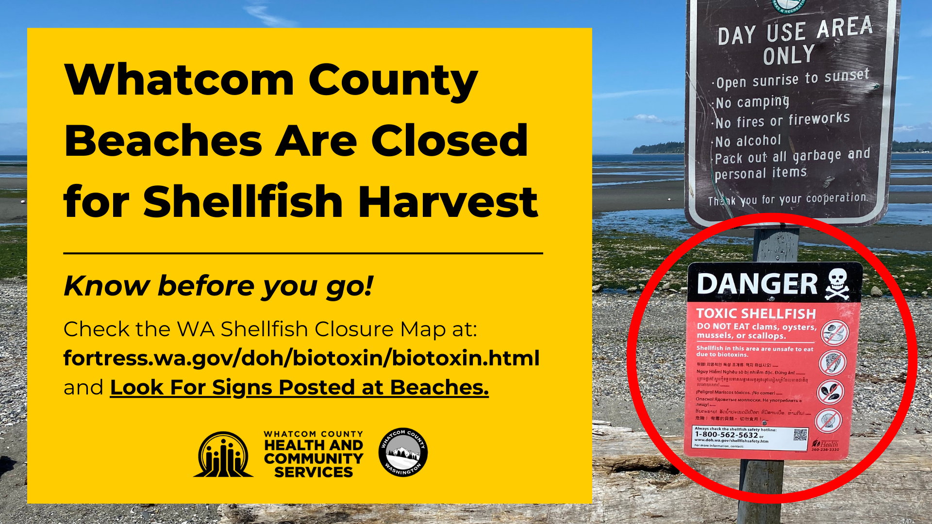A friendly reminder that all beaches in County are currently
