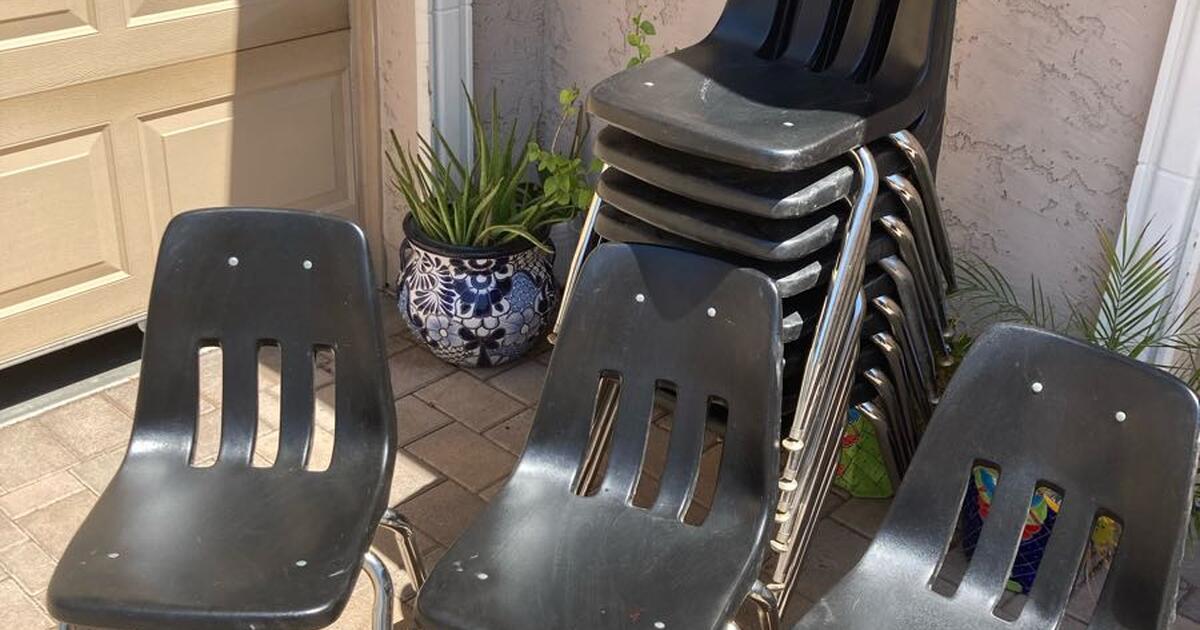 Virco Martest Stackable Chairs for 10 in Phoenix, AZ For Sale & Free