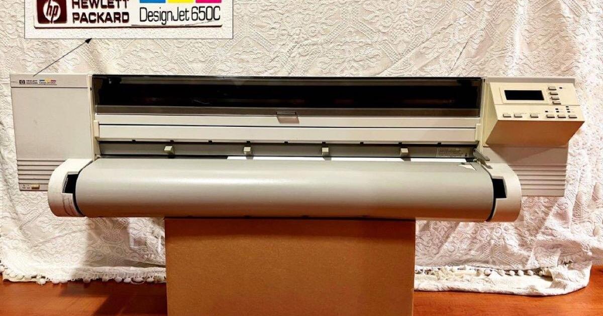 HP DesignJet 650C Large Format Printer/Plotter for Free in Gaithersburg