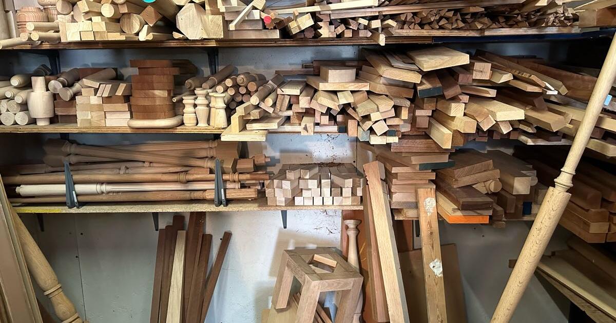 Huge lot of lumber for wood crafters for Free in Waukesha, WI For