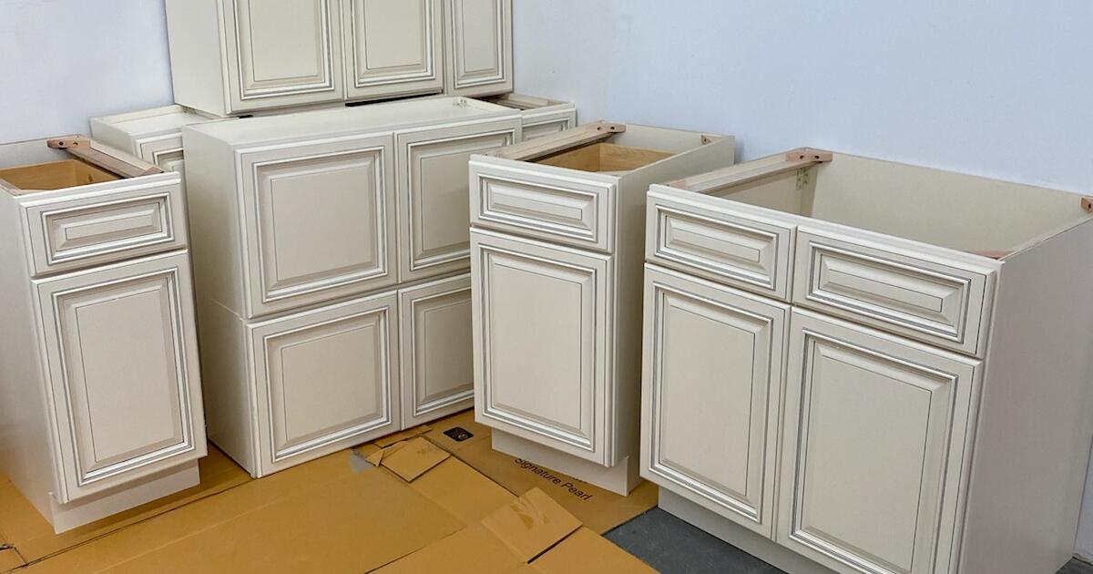 Brand New Complete Set of Kitchen Cabinets & Roll Outs for $15000 in ...