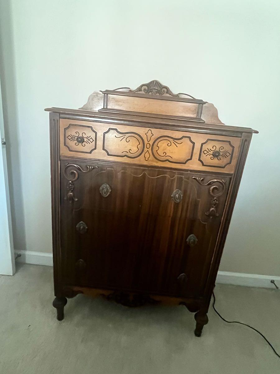 Vintage Wooden Dresser