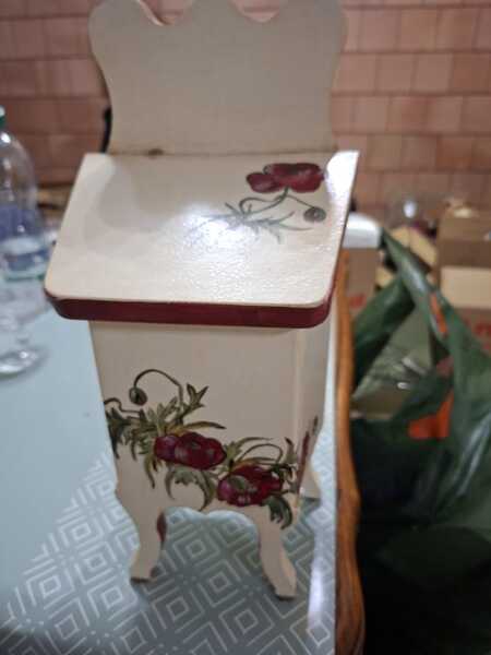 Coffret Bois Jeu Belote Peint à la Main avec Cartes - Bois&Poterie Coffret Bois Jeu Belote Peint à la Main avec Cartes - Bois&Poterie