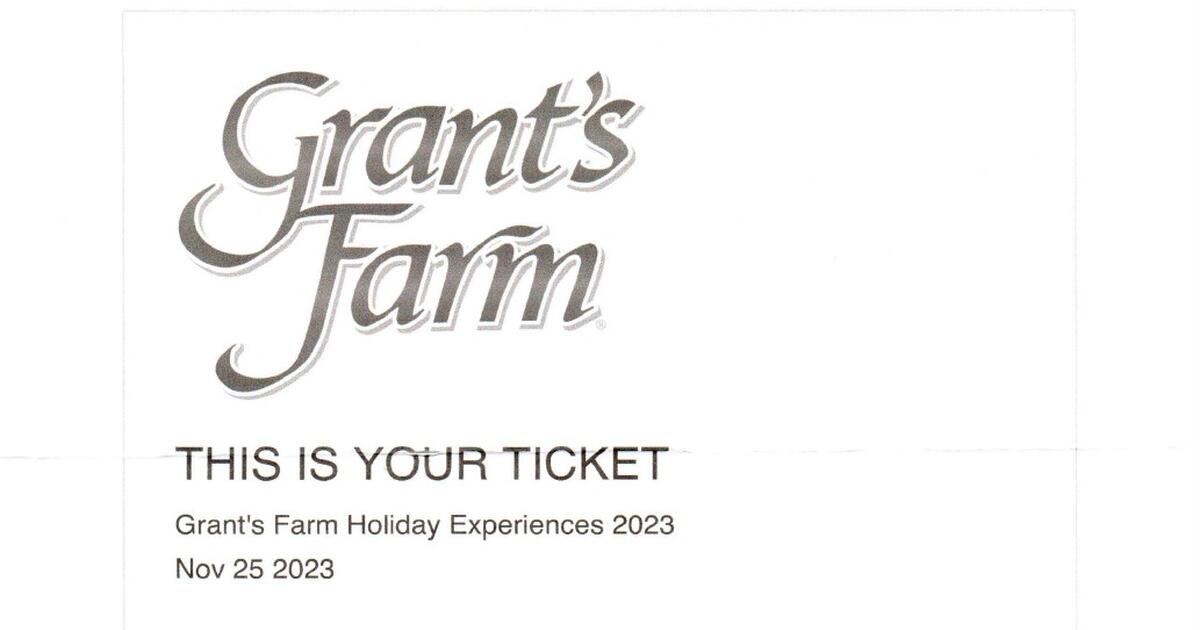 Grant's Farm Holiday Experiences carriage ride for up to 9 people, Saturday 11/25/2023 at 830