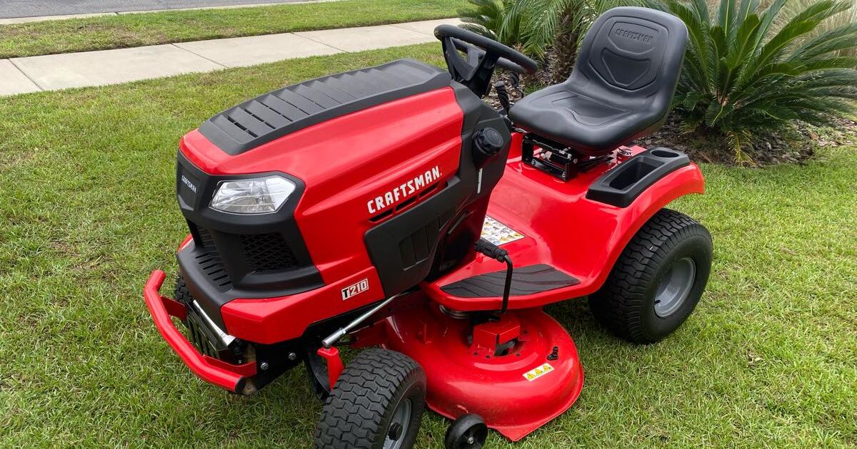 Craftsman T210 18HP 42-in Rinding Mower with Mulching Kit for $1500 in ...