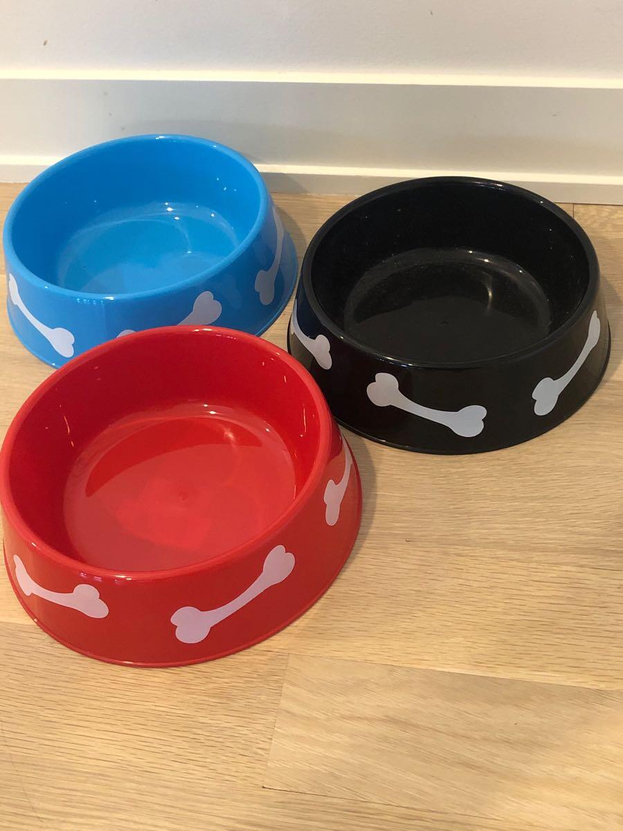 plastic dog bowls for party