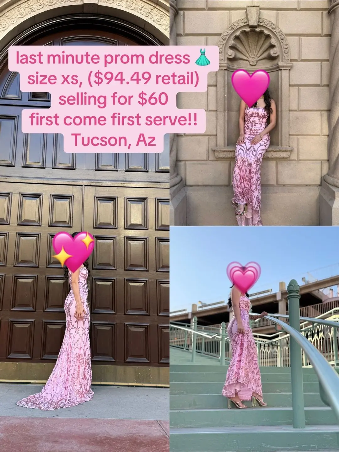Pink Sequin Prom Dress Worn Once For $60 In Tucson, AZ | For Sale & Free Nextdoor Pink Sequin Prom Dress Worn Once For $60 In Tucson, AZ | For Sale & Free Nextdoor
