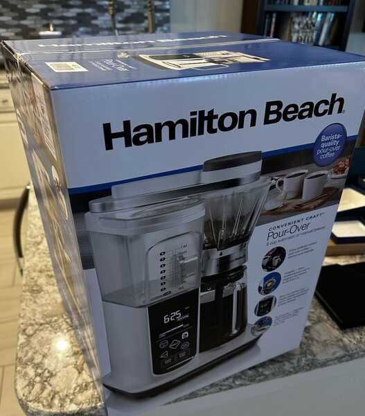 Hamilton Beach Convenient Craft Automatic or Manual Pour-Over