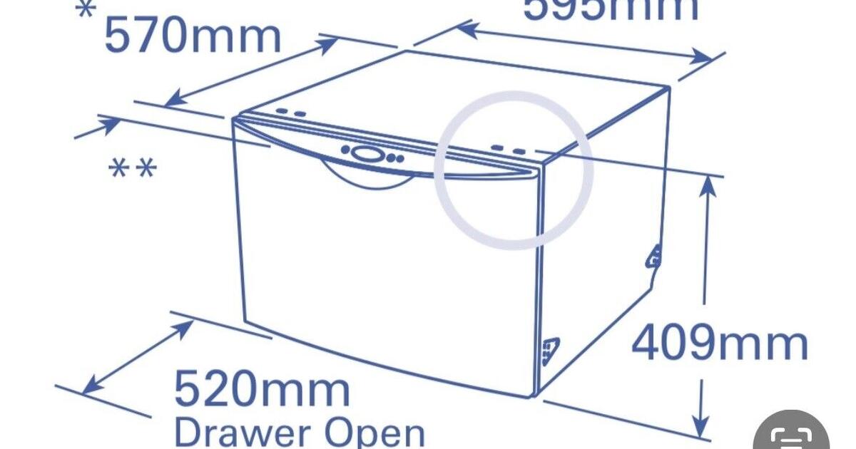 FISHER & PAYKEL SINGLE DISH WASHER DRAWER DS603 for 250 in Randolph