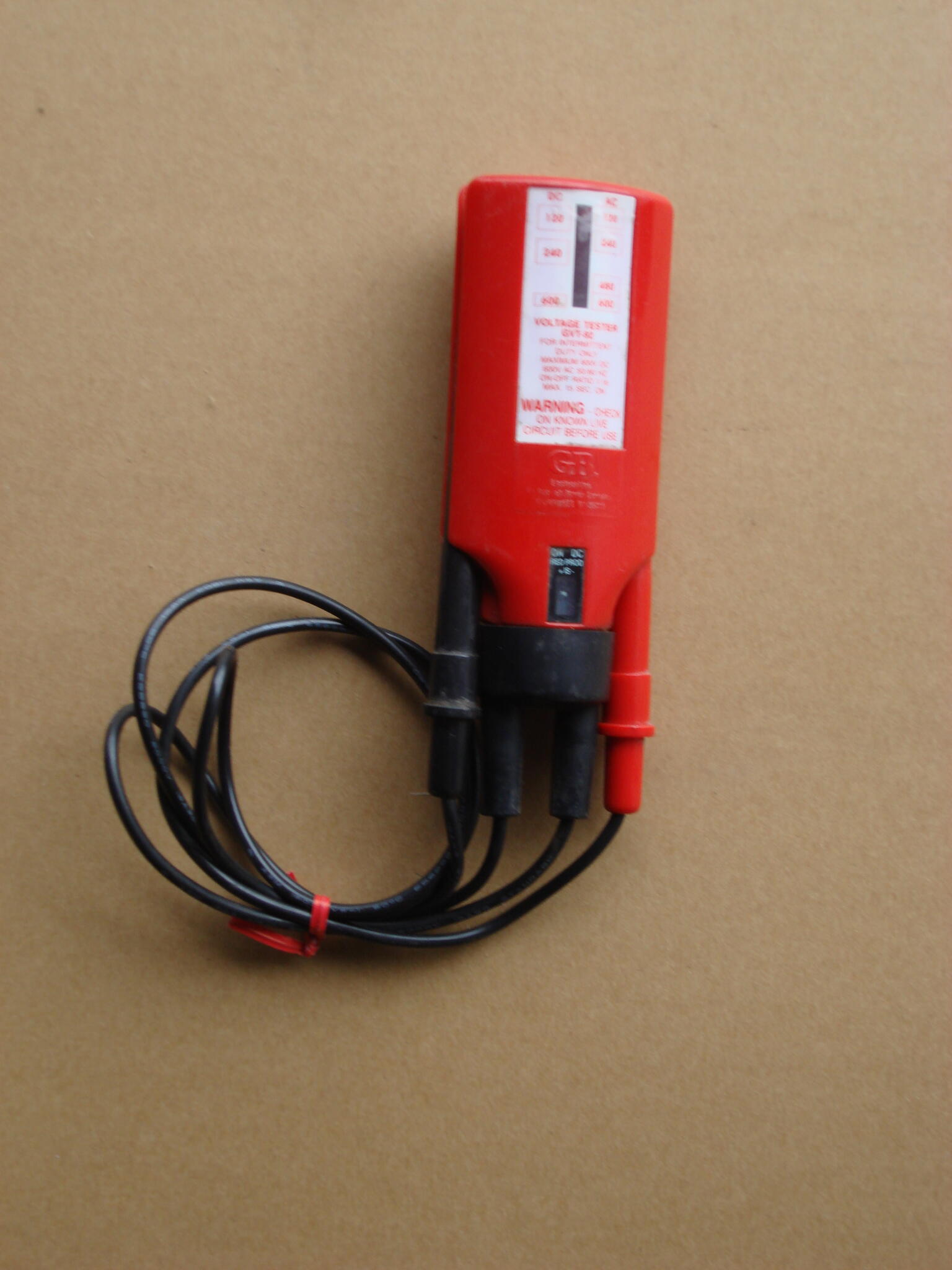 GVT92 VOLTAGE TESTER for 10 in Aurora, IL For Sale & Free — Nextdoor