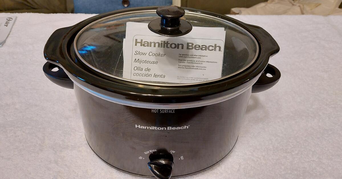 Hamilton Beach Crock Pot for 10 in Glen Burnie, MD For Sale & Free — Nextdoor