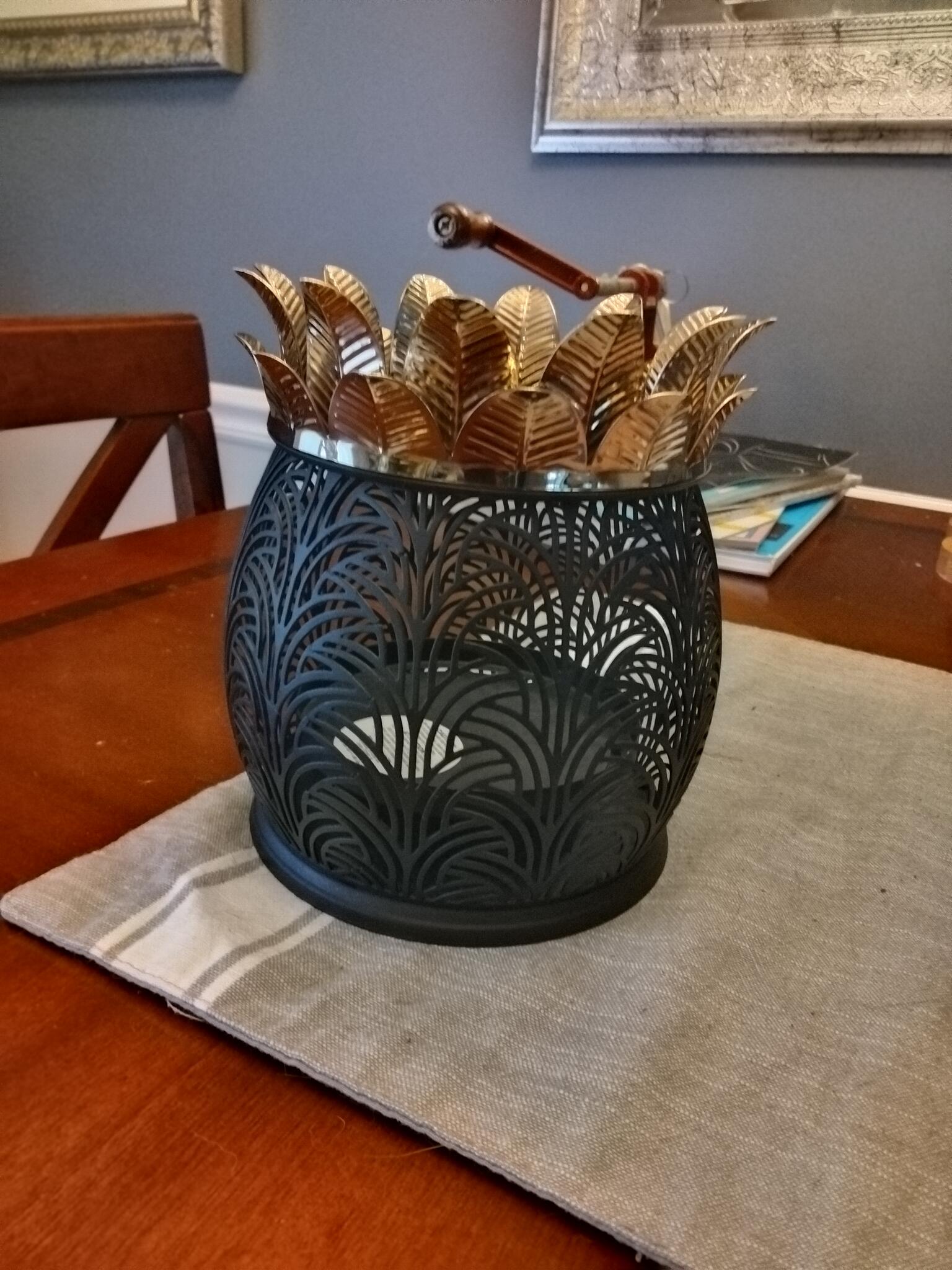 Bath & Body works Decorative Metal Candle Holder