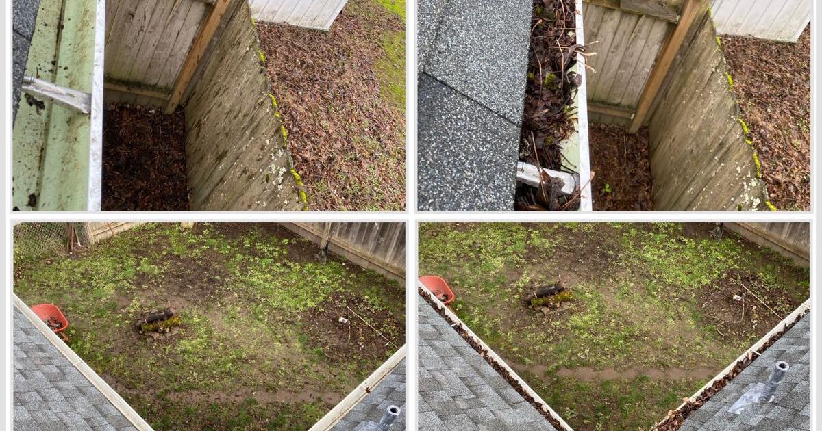 Clean Gutters Protect Your Property. Moreover, Rain Is Coming. For $150 