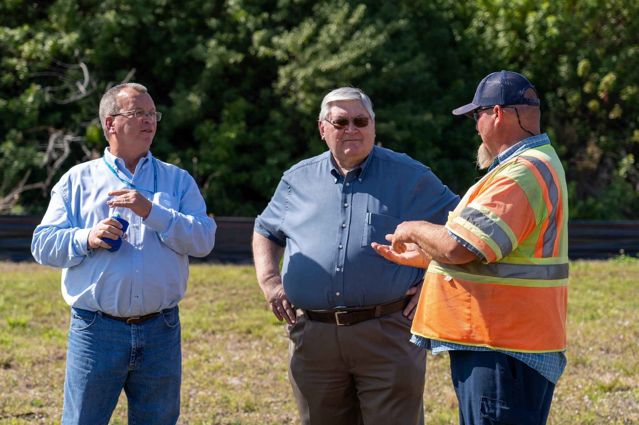 💧 Yesterday, we celebrated the beginning of construction on Charlotte