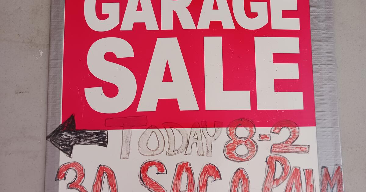 May 20th Garage Sale for 123 in Bluffton, SC Finds — Nextdoor
