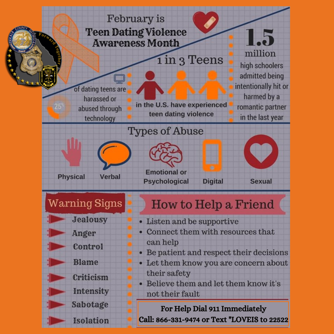 February is Teen Dating Violence Awareness Month (TDVAM), a national