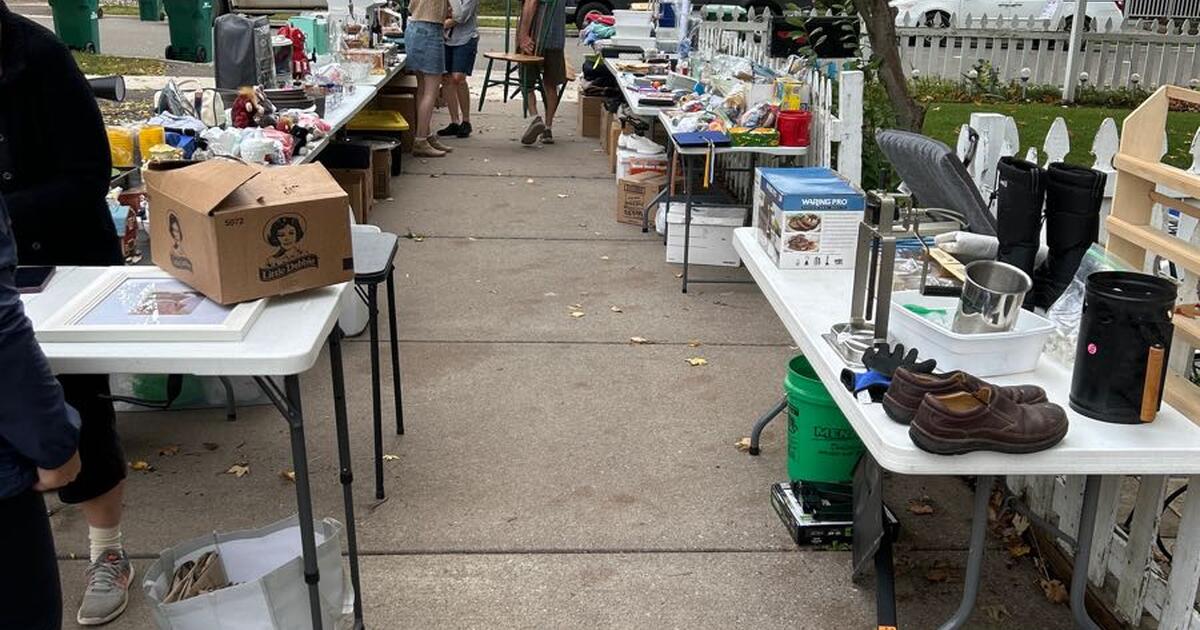 Multi family garage sale. 214 Greeley St N, Stillwater, MN for 123 in
