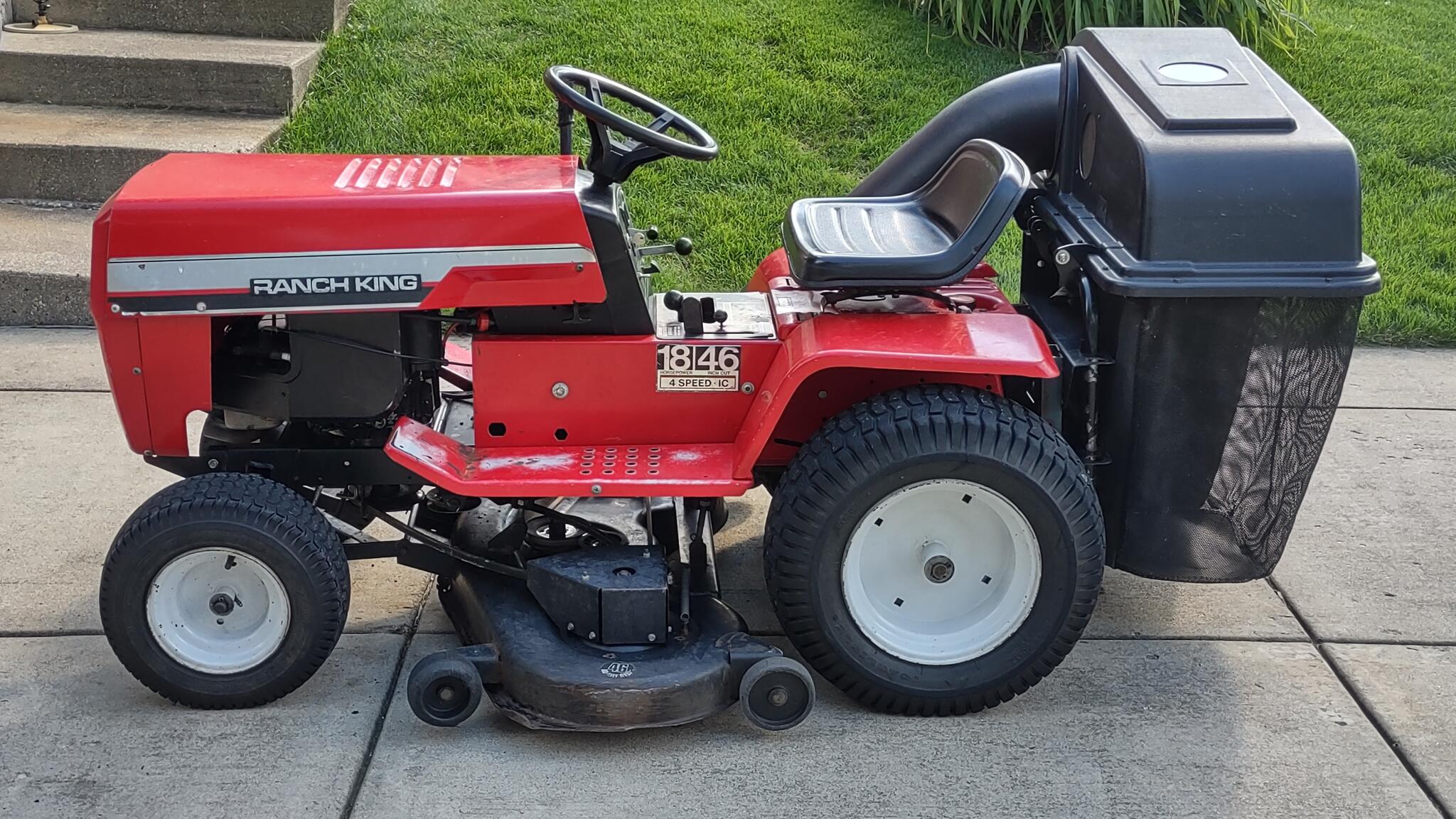 Ranch king store lawn mower