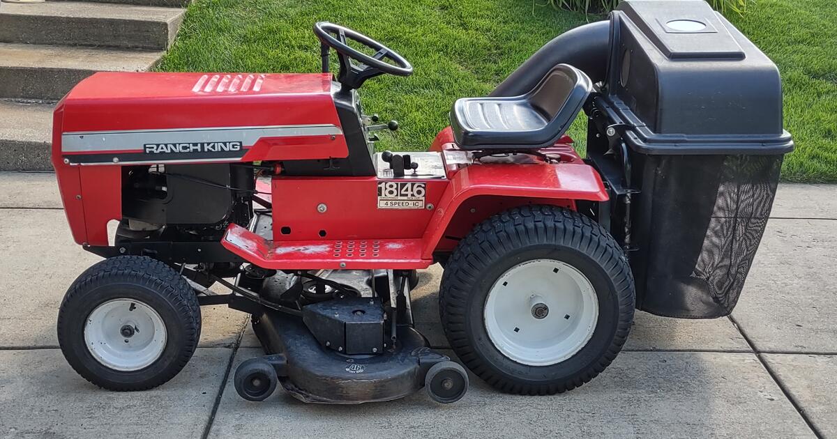 Ranch king best sale pull behind mower