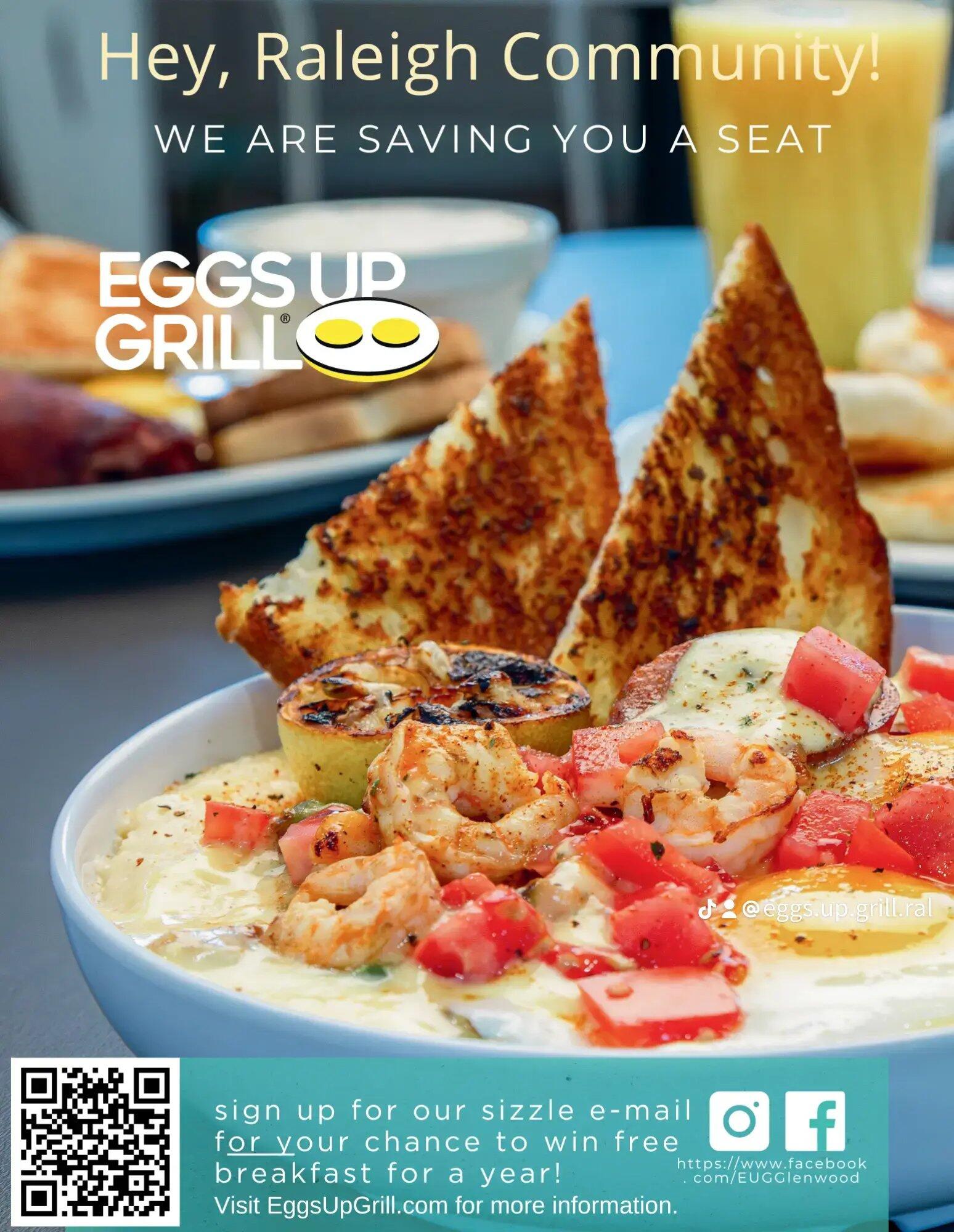 SOFT OPENING- EGGS UP GRILL