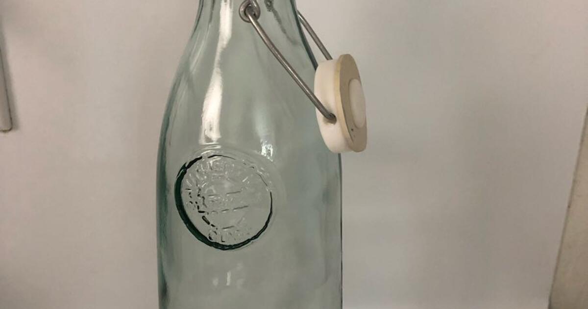 Hemiglass Spanish Glass Bottle