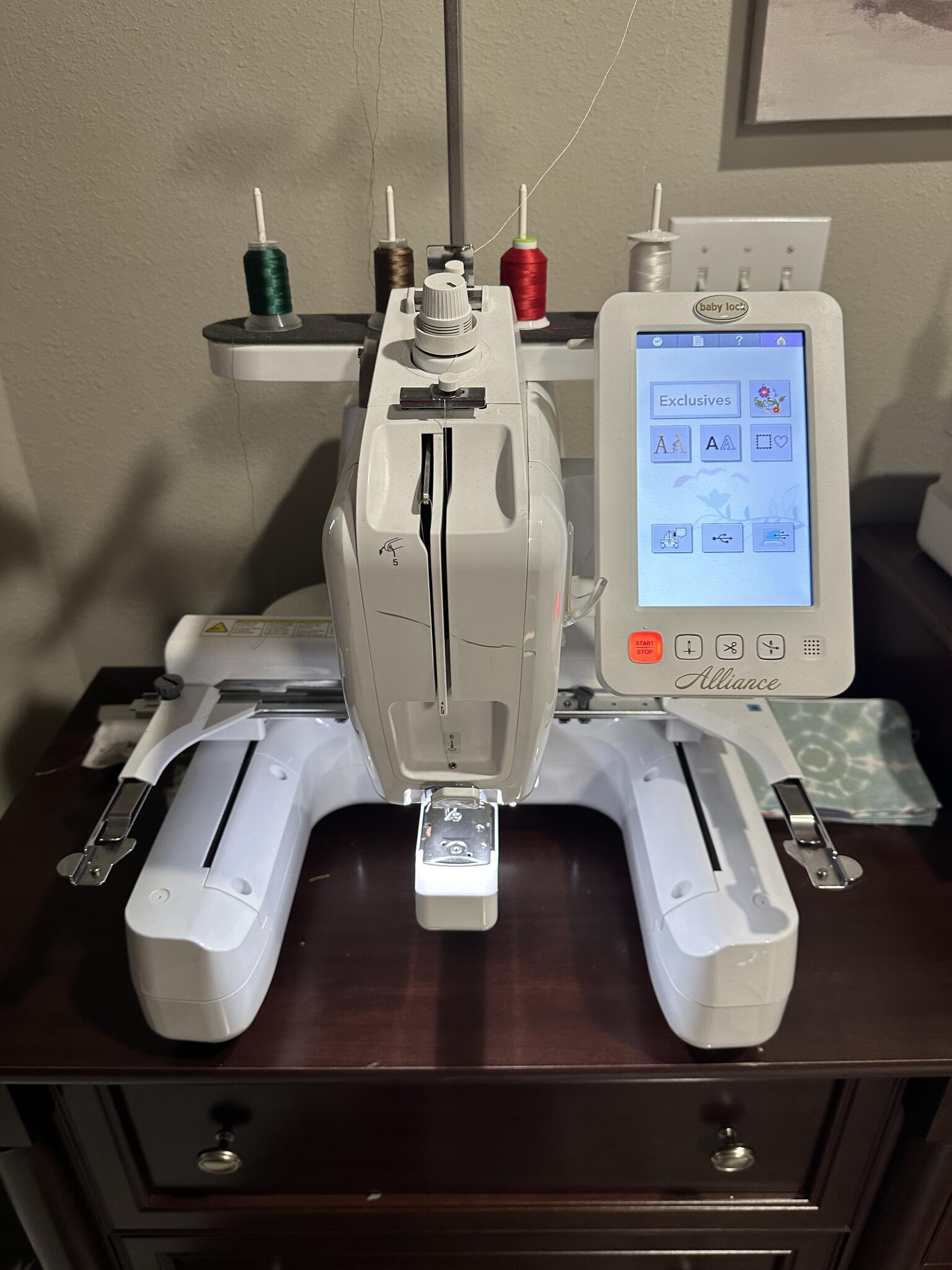 Babylock Alliance Single Needle for 2500 in Spring, TX For Sale