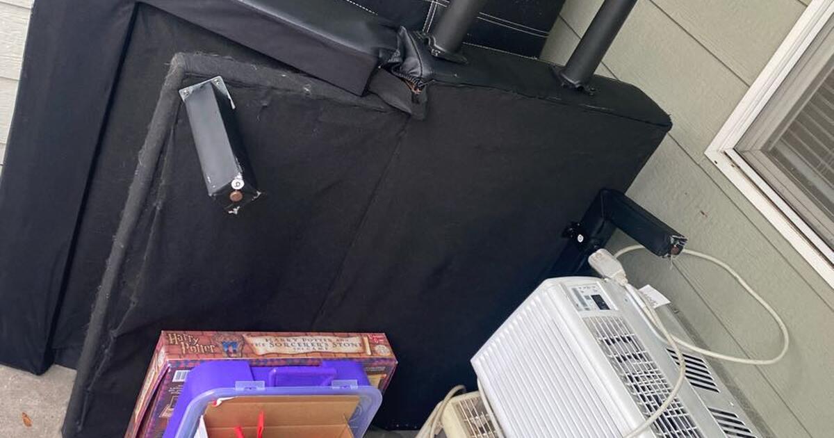 Futon and 2 x working air conditioners. MUST TAKE ALL for Free in