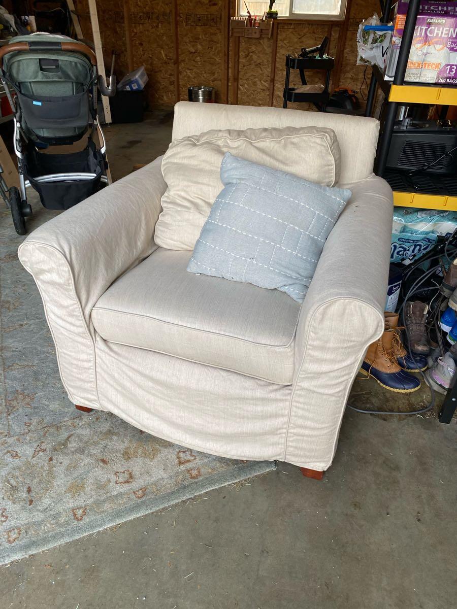 Free Pottery Barn armchair for Free in Boise, ID For Sale & Free