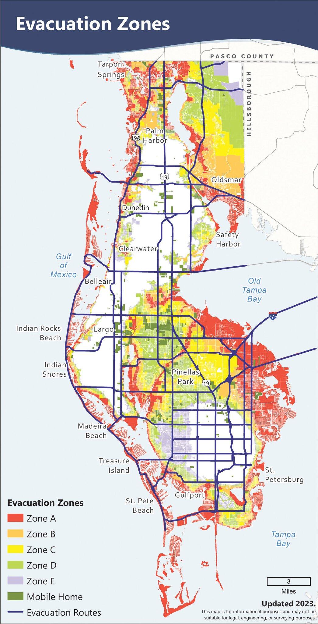 Pinellas County Is Currently Under An Evacuation Order For Has Ordered ...